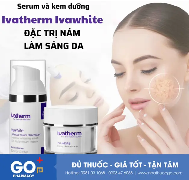Kem trị nám Ivatherm 50ml